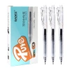 Burke 1955 Press gel pen st tip practice pen, high appearance level, quick-drying, smooth water pen, transparent rod signature pen Item Picture